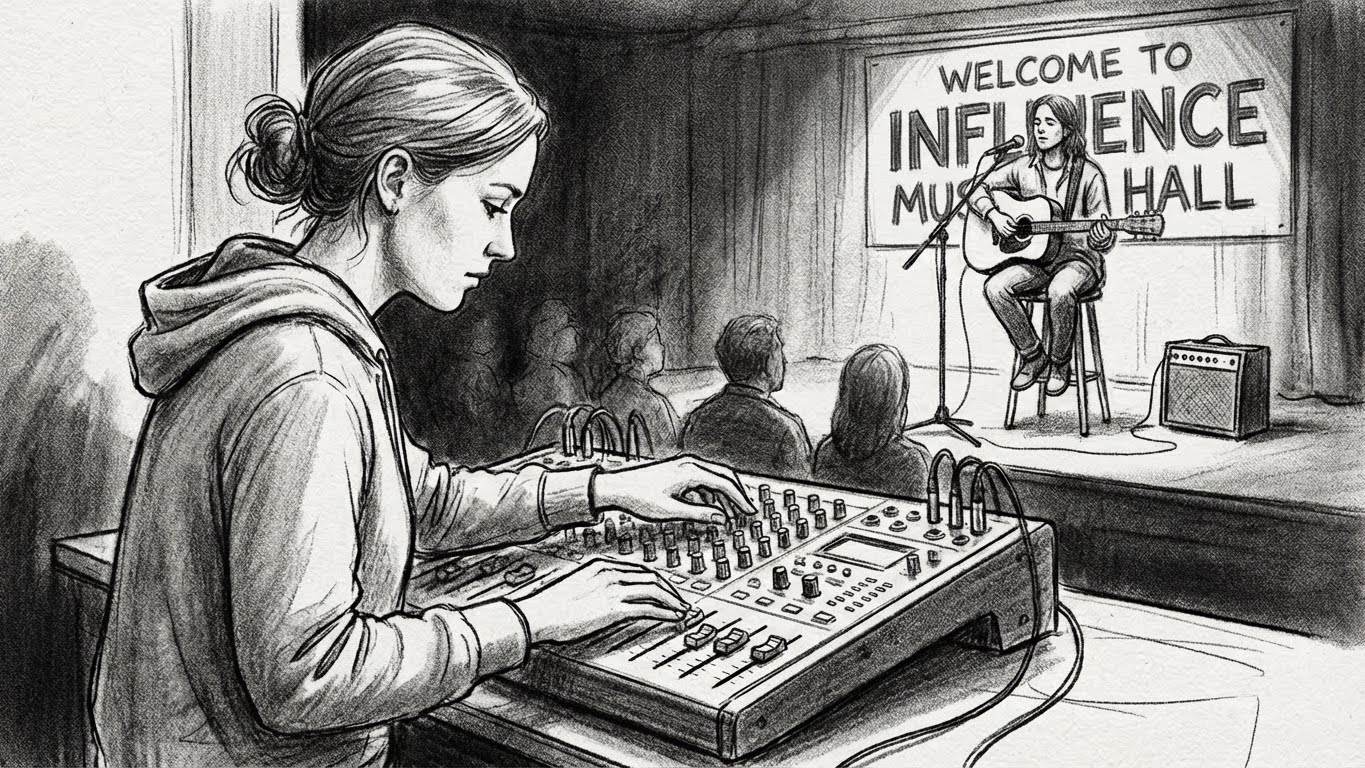 Sound Engineer at Influence Music Hall